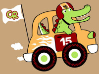 Play Fast Racing Cars Coloring now!