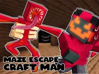 PLay Maze Escape : Craft Man now!