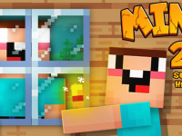 Play Mine 2D Survival Herobrine now!