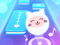Play Music Cat! Piano Tiles Game 3D now!