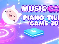 PLay Music Cat! Piano Tiles Game 3D now!