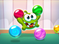 Play Om Nom Bubbles now!