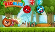 Red and Blue Ball Cupid love