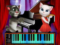 Play Talking Tom Piano Time now!